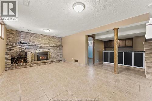 1935 Canard Drive, Lasalle, ON - Indoor With Fireplace