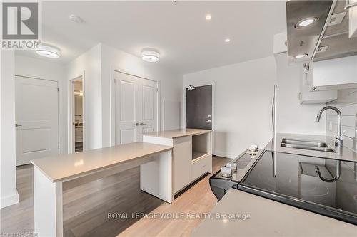 1604 - 50 Grand Avenue S, Cambridge, ON - Indoor Photo Showing Kitchen With Double Sink