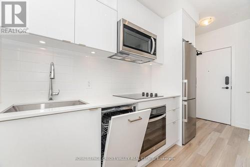 413 - 70 Princess Street E, Toronto, ON - Indoor Photo Showing Kitchen With Double Sink With Upgraded Kitchen