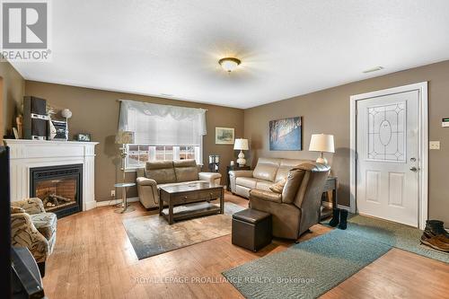 2111 County Road 2 Road E, Edwardsburgh/Cardinal, ON - Indoor Photo Showing Living Room With Fireplace