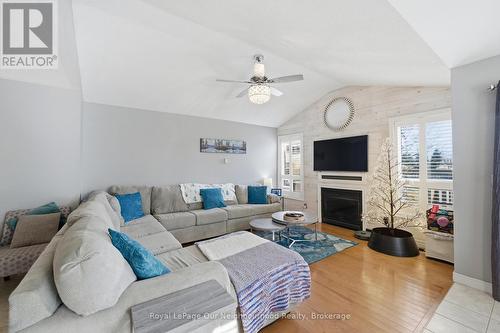 25 Klein Street, Port Hope, ON - Indoor Photo Showing Living Room With Fireplace