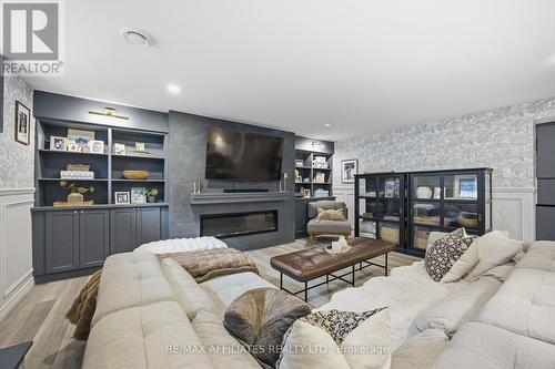 19 Senators Gate Drive, Perth, ON - Indoor Photo Showing Living Room With Fireplace