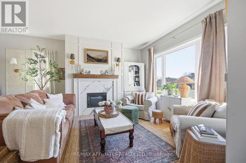 19 Senators Gate Drive, Perth, ON - Indoor Photo Showing Living Room With Fireplace