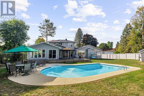 16 St Andrews Circle, Ottawa, ON - Outdoor With In Ground Pool With Backyard
