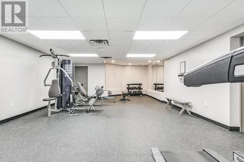 809 - 1201 North Shore Boulevard E, Burlington, ON - Indoor Photo Showing Gym Room
