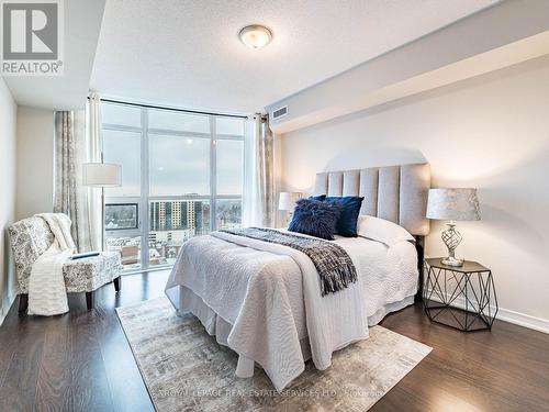 1602 - 9 George Street N, Brampton, ON - Indoor Photo Showing Bedroom
