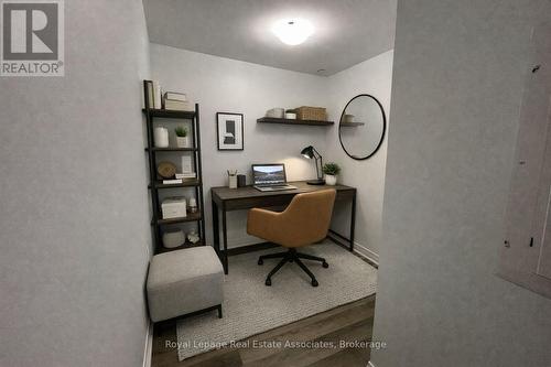 Digitally Staged - 108 - 460 Gordon Krantz Avenue, Milton, ON - Indoor Photo Showing Office