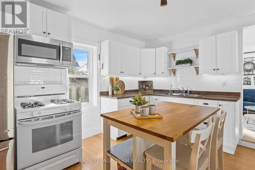 107 Queen Street N, Renfrew, ON - Indoor Photo Showing Kitchen With Double Sink