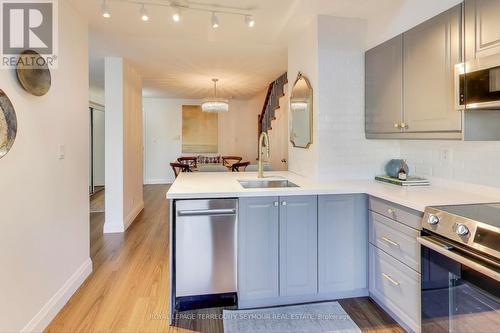 448 - 139 Merton Street, Toronto, ON - Indoor Photo Showing Kitchen With Double Sink