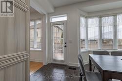 Door to back deck off kitchen - 