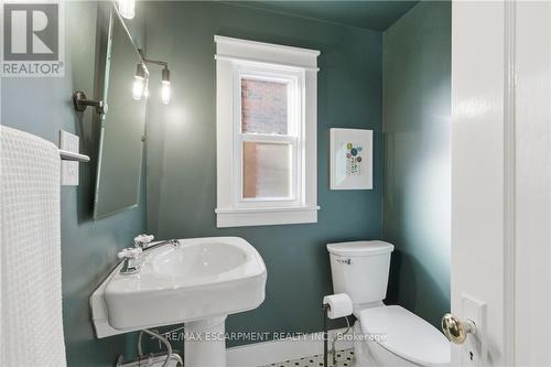 Main floor powder room full done in 2018 - 73 Arkell Street, Hamilton, ON - Indoor Photo Showing Bathroom