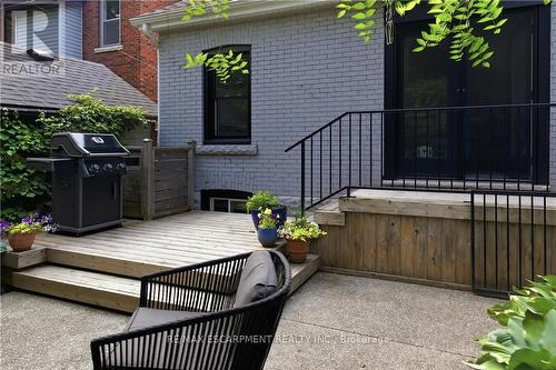 Gas BBQ line - 73 Arkell Street, Hamilton, ON - Outdoor With Exterior