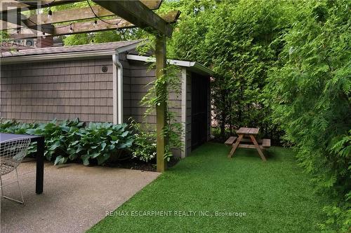 Added shed on back of garage. - 73 Arkell Street, Hamilton, ON - Outdoor