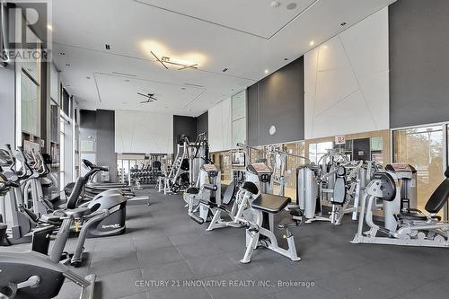 1110 - 255 Village Green Square, Toronto, ON - Indoor Photo Showing Gym Room