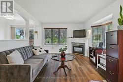 Liv Rm with gas fireplace - 