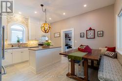 Gorgeous updated eat in kitchen with 10' ceilings - 