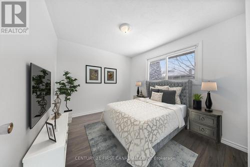 staged virtually - 6 Spartan Drive, Brantford, ON - Indoor Photo Showing Bedroom