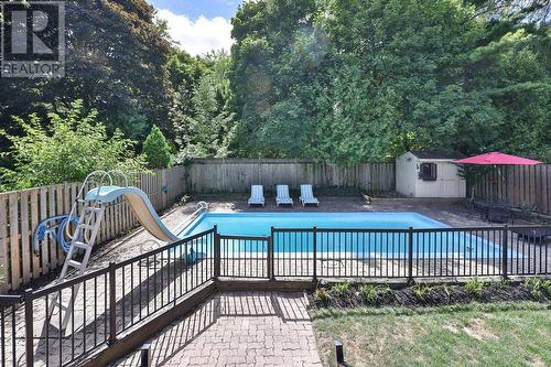 1404 Lewisham Drive, Mississauga, ON - Outdoor With In Ground Pool