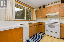 Kitchen with window to the back yard - 