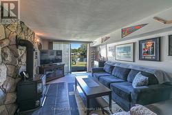 Walk out to ground level patio - 