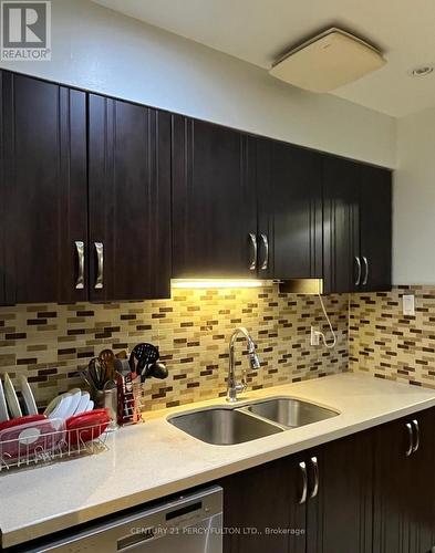 1712 - 301 Prudential Drive, Toronto, ON - Indoor Photo Showing Kitchen With Double Sink