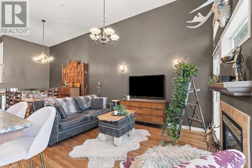 246 Gladeview Private, Ottawa, ON - Indoor Photo Showing Living Room With Fireplace