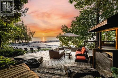 100 Melissa Lane, Tiny, ON - Outdoor With Deck Patio Veranda