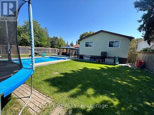 26 Wright Crescent, Caledon, ON - Outdoor With In Ground Pool With Deck Patio Veranda With Backyard