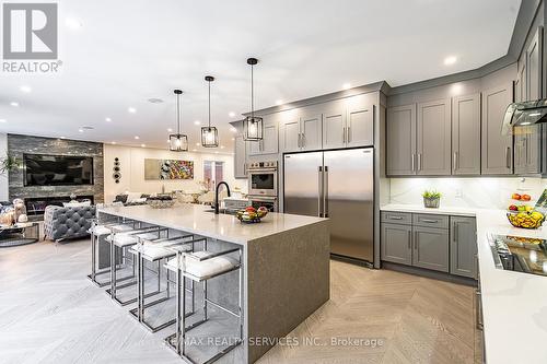 3 Bonnyview Drive, Toronto, ON - Indoor Photo Showing Kitchen With Stainless Steel Kitchen With Upgraded Kitchen