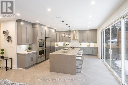 3 Bonnyview Drive, Toronto, ON - Indoor Photo Showing Kitchen With Stainless Steel Kitchen