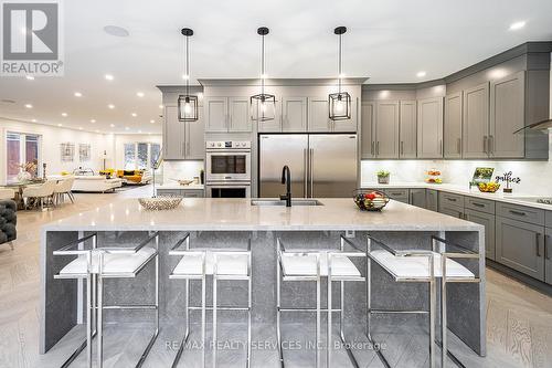 3 Bonnyview Drive, Toronto, ON - Indoor Photo Showing Kitchen With Stainless Steel Kitchen With Upgraded Kitchen