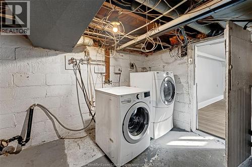 811 Elliott, Windsor, ON - Indoor Photo Showing Laundry Room