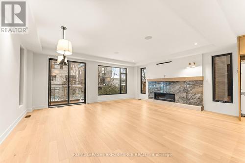 304 Selby Avenue, Ottawa, ON - Indoor Photo Showing Living Room With Fireplace
