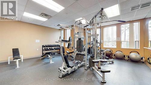 1802 - 4879 Kimbermount Avenue, Mississauga, ON - Indoor Photo Showing Gym Room