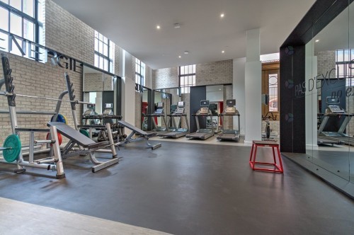 Salle d'exercice - 2611-1288 Rue St-Antoine O., Montréal (Ville-Marie), QC - Indoor Photo Showing Gym Room
