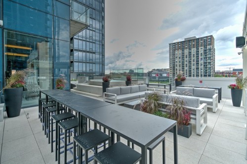 Terrasse - 2611-1288 Rue St-Antoine O., Montréal (Ville-Marie), QC - Outdoor
