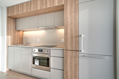 Cuisine - 2611-1288 Rue St-Antoine O., Montréal (Ville-Marie), QC - Indoor Photo Showing Kitchen