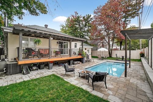 Pool - 4 Rue De Lisieux, Blainville, QC - Outdoor With In Ground Pool With Deck Patio Veranda