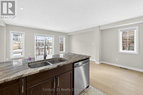 157 South Creek Drive, Kitchener, ON - Indoor Photo Showing Kitchen With Double Sink