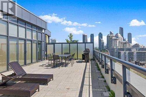 Rooftop Patio View - Th1 - 11 Superior Avenue, Toronto, ON - Outdoor