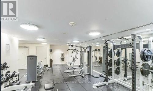 1508 - 225 Webb Drive, Mississauga, ON - Indoor Photo Showing Gym Room