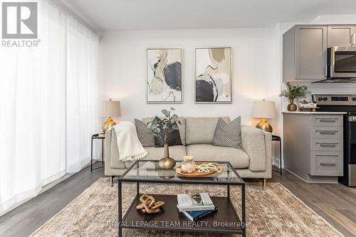 105 - 280 Herzberg Road, Ottawa, ON - Indoor Photo Showing Living Room