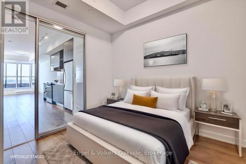 309 - 405 Dundas Street W, Oakville (Go Glenorchy), ON - Indoor Photo Showing Bedroom