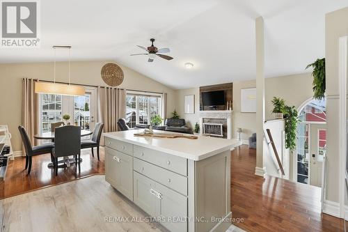 167 Silas Boulevard, Georgina, ON - Indoor With Fireplace