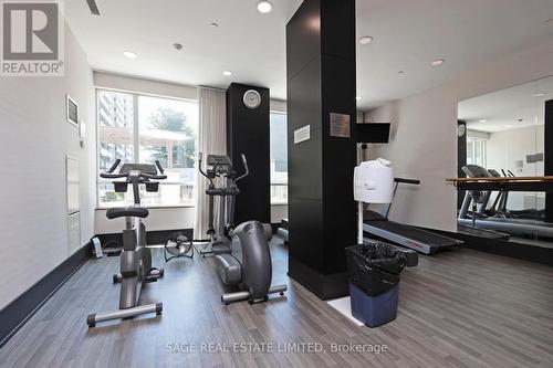 1301 - 88 Broadway Avenue, Toronto, ON - Indoor Photo Showing Gym Room