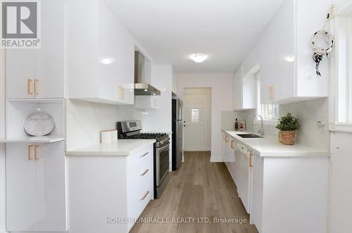 66 Avening Drive, Toronto, ON - Indoor Photo Showing Kitchen With Upgraded Kitchen