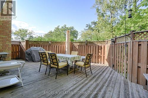 1 - 65 Whitemarl Drive, Ottawa, ON - Outdoor With Deck Patio Veranda With Exterior