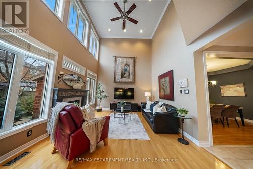 3098 Baron Drive, Mississauga, ON - Indoor With Fireplace