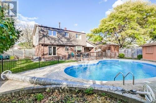 2557 Brasilia Circle, Mississauga, ON - Outdoor With In Ground Pool With Backyard