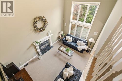 5205 Brada Crescent, Burlington, ON - Indoor Photo Showing Other Room With Fireplace